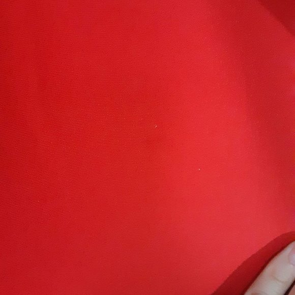 Valentino Silk Midi Skirt Red - Picture 9 of 9